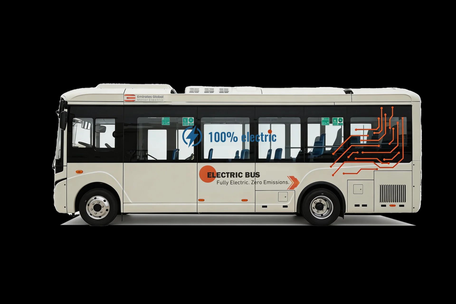 Wisdom Motors 7.5m Electric Bus – slide 1