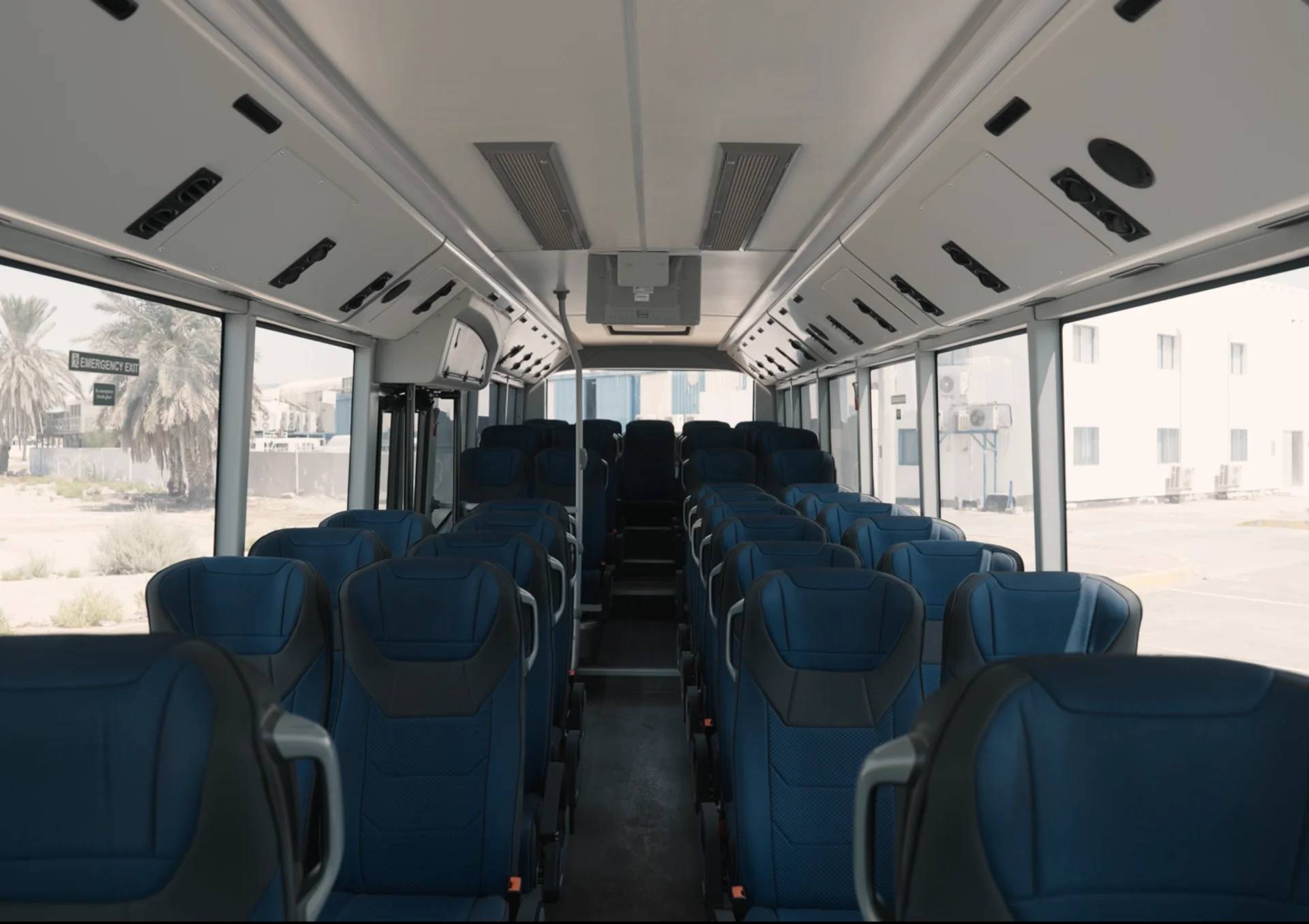 High headrest for passenger comfort